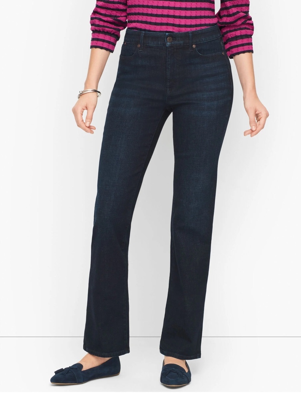 NWT Talbots Barely Boot Jeans